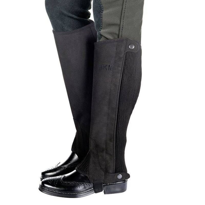 Half chaps -Microfibre- imitation leather