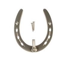 Horseshoe hook made of brass - Image 2