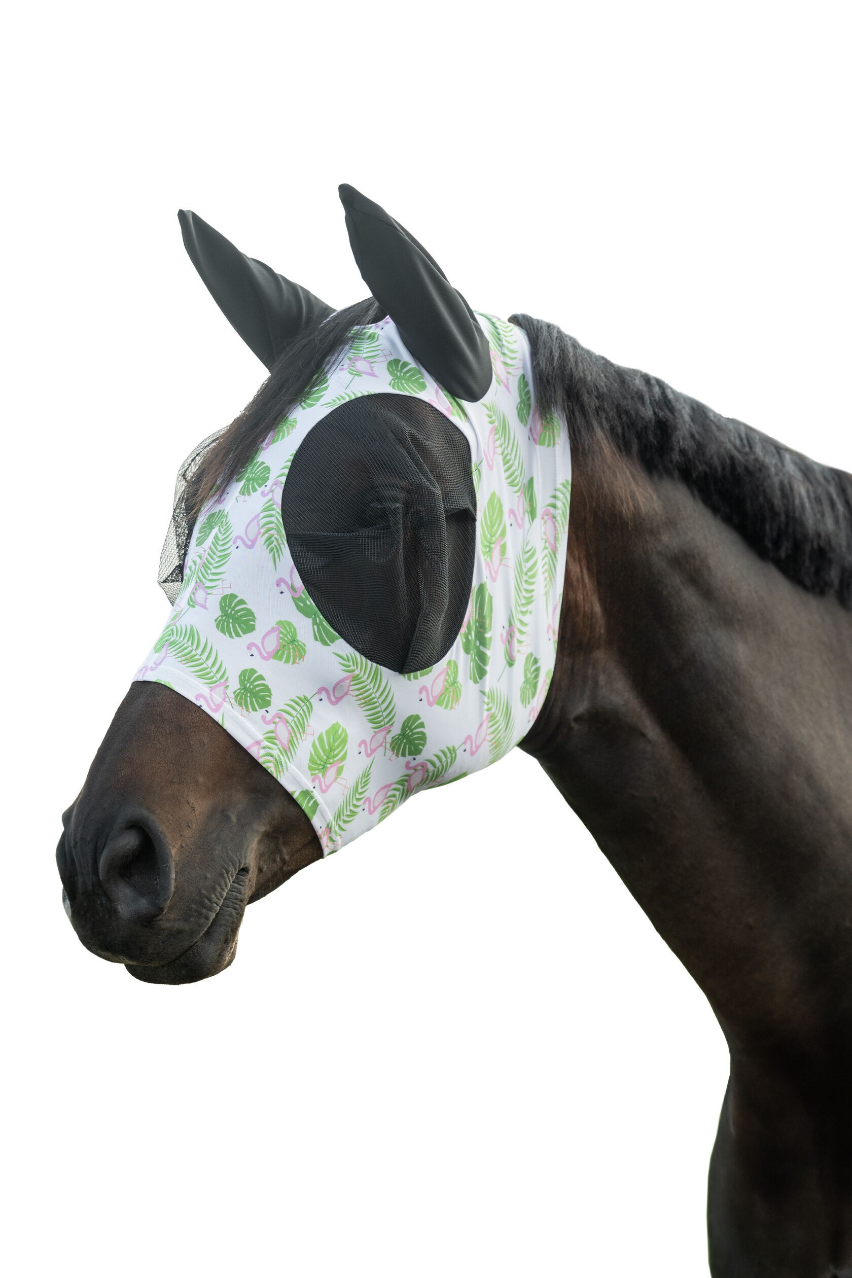 Anti-fly mask -Flamingo Elastic-