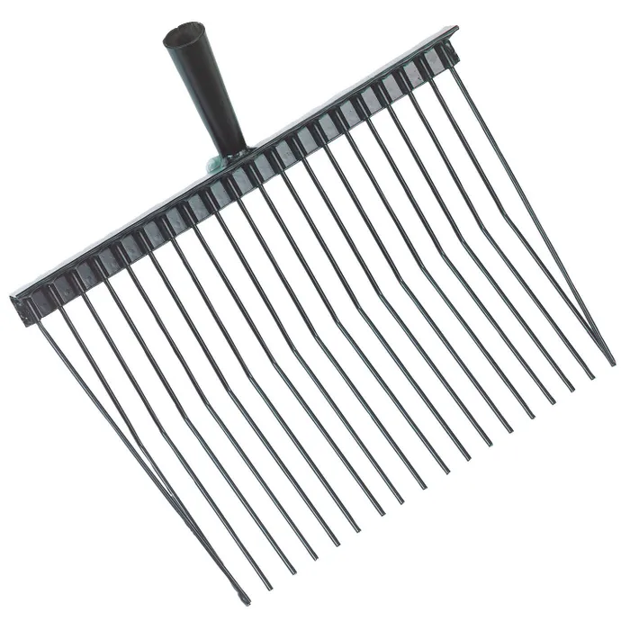 Litter Fork metal, 20 prongs, without handle