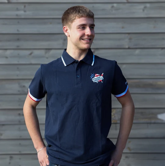 Equine America Mens Polo Shirt